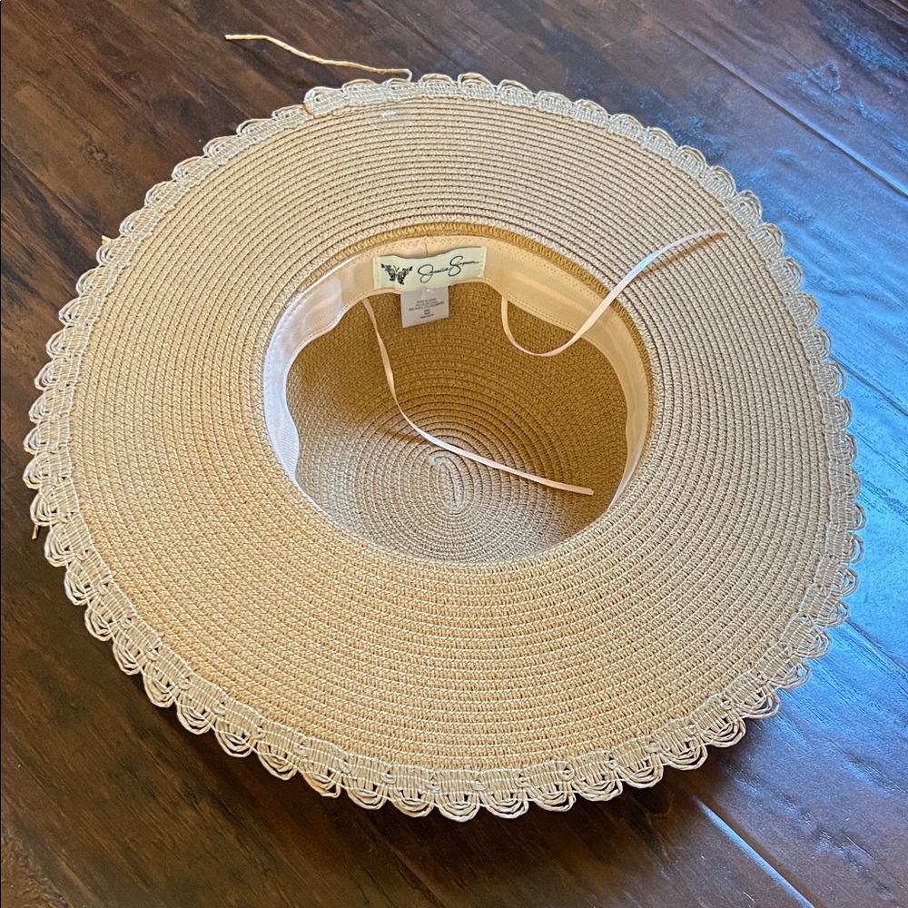 NWT Jessica Simpson Tan Sun Hat - Picture 5 of 9